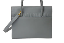 Load image into Gallery viewer, Christian Dior クリスチャンディオール ST HONORE サントノレ 30 モンテーニュ ミディアム 2WAYトートバッグ グレー 美品 中古 4b001149