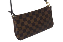 Load image into Gallery viewer, 極美品 LOUIS VUITTON ルイヴィトン ダミエ ナヴォナ ワンショルダーバッグ N51983 PVC レザー ブラウン ゴールド金具 中古 4b001156