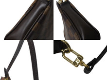 Load image into Gallery viewer, 極美品 LOUIS VUITTON ルイヴィトン ダミエ ナヴォナ ワンショルダーバッグ N51983 PVC レザー ブラウン ゴールド金具 中古 4b001156
