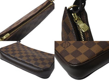 Load image into Gallery viewer, 極美品 LOUIS VUITTON ルイヴィトン ダミエ ナヴォナ ワンショルダーバッグ N51983 PVC レザー ブラウン ゴールド金具 中古 4b001156