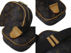 LOUIS VUITTON ルイヴィトン ポシェットガンジュ ボディバッグ M51870 モノグラム 美品 中古 4b001165