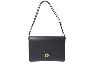 LOUIS VUITTON ルイヴィトン フリーラン エピ ワンショルダーバッグ M52415 ブラック ブルー エピレザー ゴールド金具 美品 中古 4b001172