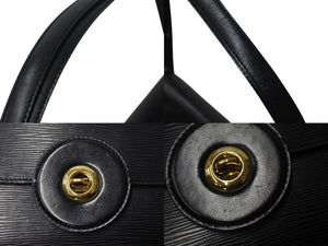 LOUIS VUITTON ルイヴィトン フリーラン エピ ワンショルダーバッグ M52415 ブラック ブルー エピレザー ゴールド金具 美品 中古 4b001172