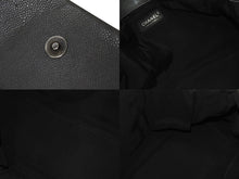 Load image into Gallery viewer, CHANEL シャネル ショルダーバッグ チェーンショルダーバッグ ワンショルダー グレー ソフトキャビアスキン シルバー金具 中古