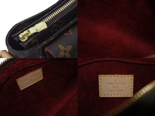 Load image into Gallery viewer, 新品同様 LOUIS VUITTON ルイヴィトン ショルダーバッグ M51165 ヴィバシテPM ブラウン モノグラム ゴールド金具 中古 4b001184
