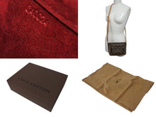 Load image into Gallery viewer, 新品同様 LOUIS VUITTON ルイヴィトン ショルダーバッグ M51165 ヴィバシテPM ブラウン モノグラム ゴールド金具 中古 4b001184
