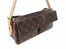 Load image into Gallery viewer, 極美品 LOUIS VUITTON ルイヴィトン ヴィバシテMM ハンドバッグ ワンショルダーバッグ M51164 モノグラム PVC ブラウン 中古 4b001185