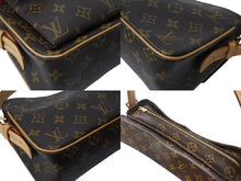 Load image into Gallery viewer, 極美品 LOUIS VUITTON ルイヴィトン ヴィバシテMM ハンドバッグ ワンショルダーバッグ M51164 モノグラム PVC ブラウン 中古 4b001185