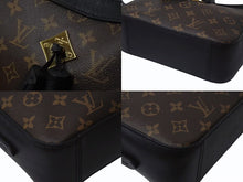 Load image into Gallery viewer, LOUIS VUITTON ルイヴィトン ショルダーバッグ モノグラム M43555 2way サントンジュ タッセル ブラウン ブラック 美品 中古 4b001202