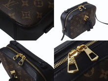 Load image into Gallery viewer, LOUIS VUITTON ルイヴィトン ショルダーバッグ モノグラム M43555 2way サントンジュ タッセル ブラウン ブラック 美品 中古 4b001202
