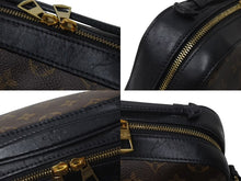 Load image into Gallery viewer, LOUIS VUITTON ルイヴィトン ショルダーバッグ モノグラム M43555 2way サントンジュ タッセル ブラウン ブラック 美品 中古 4b001202