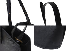 Load image into Gallery viewer, LOUIS VUITTON ルイヴィトン LV クリュニー ショルダーバッグ M52252 エピレザー ブラック ゴールド金具 美品 中古 4b001203
