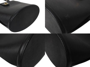 LOUIS VUITTON ルイヴィトン LV クリュニー ショルダーバッグ M52252 エピレザー ブラック ゴールド金具 美品 中古 4b001203