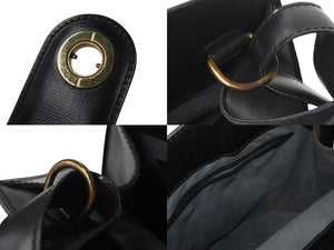 LOUIS VUITTON ルイヴィトン LV クリュニー ショルダーバッグ M52252 エピレザー ブラック ゴールド金具 美品 中古 4b001203