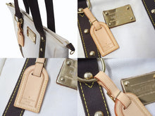 Load image into Gallery viewer, LOUIS VUITTON ルイヴィトン アンティグア カバ MM トートバッグ ショルダーバッグ M40036 エクリュ ゴールド金具 美品 中古 4b001204