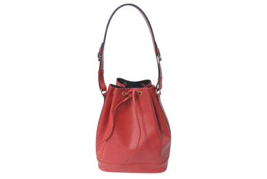 LOUIS VUITTON ルイヴィトン エピ ノエ 巾着ショルダーバッグ M44007 カスティリアンレッド レザー ゴールド金具 良品 中古 4b001216