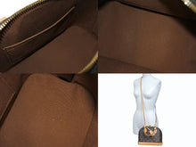 Load image into Gallery viewer, LOUIS VUITTON ルイヴィトン アルマBB ハンドバッグ M53152 ショルダー ２WAY モノグラムキャンバス PVC レザー 美品 中古 4b001217