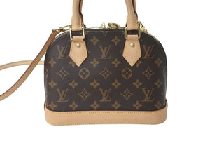 LOUIS VUITTON ルイヴィトン アルマBB ハンドバッグ M53152 ショルダー ２WAY モノグラムキャンバス PVC レザー 美品 中古 4b001217