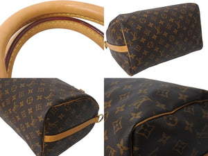 LOUIS VUITTON ルイヴィトン ショルダーバッグ 2way M41112 スピーディバンドリエール30 モノグラム 美品 中古 4b001219