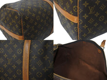 Load image into Gallery viewer, LOUIS VUITTON ルイヴィトン キーポルバンドリエール55 M41414 モノグラム PVC ヌメ革 ブラウン 美品 中古 4b001247