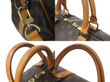 Load image into Gallery viewer, LOUIS VUITTON ルイヴィトン キーポルバンドリエール50 モノグラムキャンバス M41416 ボストンバッグ 美品 中古 4b001252