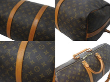 Load image into Gallery viewer, LOUIS VUITTON ルイヴィトン キーポルバンドリエール50 モノグラムキャンバス M41416 ボストンバッグ 美品 中古 4b001252