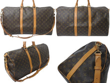 Load image into Gallery viewer, LOUIS VUITTON ルイヴィトン キーポルバンドリエール50 モノグラムキャンバス M41416 ボストンバッグ 美品 中古 4b001254