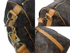 LOUIS VUITTON ルイヴィトン キーポルバンドリエール50 モノグラムキャンバス M41416 ボストンバッグ 美品 中古 4b001254