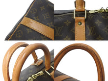 Load image into Gallery viewer, LOUIS VUITTON ルイヴィトン キーポルバンドリエール50 モノグラムキャンバス M41416 ボストンバッグ 美品 中古 4b001254