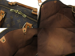 LOUIS VUITTON ルイヴィトン キーポルバンドリエール50 モノグラムキャンバス M41416 ボストンバッグ 美品 中古 4b001254