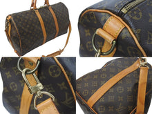Load image into Gallery viewer, LOUIS VUITTON ルイヴィトン キーポルバンドリエール50 モノグラムキャンバス M41416 ボストンバッグ 美品 中古 4b001255