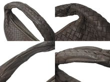 Load image into Gallery viewer, BOTTEGAVENETA ボッテガヴェネタ イントレチャート ホーボー ハンドバッグ イタリア製 レザー シルバー金具 ベージュ 美品 中古 4b001266
