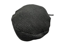 Load image into Gallery viewer, 新品同様 GUCCI グッチ GG クロシェ ベレー ハット ブラック コットン 656574 帽子 ロゴ 小物 サイズL 中古 4b001278