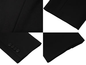 極美品 HERMES エルメス カシミヤ テーラードジャケット サイズ38 ダークブラウン アイボリー マルジェラ期 中古 4b001279