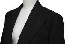 Load image into Gallery viewer, 新品未使用 HERMES エルメス ウール テーラードジャケット サイズ38 シングル チャコールグレー 2ボタン イタリア製 中古 4b001281