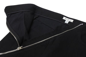 ALAIA アライア SPIRALE スピラーレ ジーンズ デニムパンツ AA9P0295D003A サイズ34 螺旋ジップ ブラック 美品 中古 4b001286