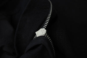 ALAIA アライア SPIRALE スピラーレ ジーンズ デニムパンツ AA9P0295D003A サイズ34 螺旋ジップ ブラック 美品 中古 4b001286