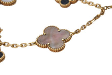 Load image into Gallery viewer, 極美品 Van Cleef&amp;Arpels ヴァンクリーフ&amp;アーペル マジック アルハンブラ ブレスレット 5モチーフ 廃盤 VCARD78700 18k 17.1g ゴールド 中古 4b001288