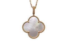 Load image into Gallery viewer, 極美品 Van Cleef&amp;Arpels ヴァンクリーフ&amp;アーペル マジック アルハンブラ ロングネックレス 1モチーフ VCARO49L00 18k ゴールド 中古 4b001289