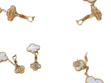 Load image into Gallery viewer, 極美品 Van Cleef&amp;Arpels ヴァンクリーフ&amp;アーペル マジック アルハンブラ イヤリング ピアス モチーフ VCARD78800 18k 15.1g ゴールド 中古 4b001290