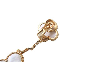 極美品 Van Cleef&Arpels ヴァンクリーフ&アーペル マジック アルハンブラ イヤリング ピアス モチーフ VCARD78800 18k 15.1g ゴールド 中古 4b001290