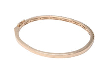 Load image into Gallery viewer, Bijou de M ビジュードエム Diamond Bangle ダイヤバングル D0.95ct 重量約8.7g K14 ゴールド ダイヤモンド サイズ14cm 良品 中古 4b001294