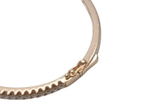 Load image into Gallery viewer, Bijou de M ビジュードエム Diamond Bangle ダイヤバングル D0.95ct 重量約8.7g K14 ゴールド ダイヤモンド サイズ14cm 良品 中古 4b001294