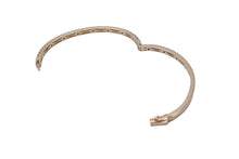Load image into Gallery viewer, Bijou de M ビジュードエム Diamond Bangle ダイヤバングル D0.95ct 重量約8.7g K14 ゴールド ダイヤモンド サイズ14cm 良品 中古 4b001294