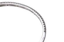 Load image into Gallery viewer, Bijou de M ビジュードエム Diamond Bangle ダイヤバングル D0.95ct 重量約8.6g K14 ホワイトゴールド ダイヤモンド サイズ14cm 美品 中古 4b001295