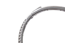 Load image into Gallery viewer, Bijou de M ビジュードエム Diamond Bangle ダイヤバングル D0.95ct 重量約8.6g K14 ホワイトゴールド ダイヤモンド サイズ14cm 美品 中古 4b001295