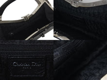 Load image into Gallery viewer, CHRISTIAN DIOR クリスチャンディオール ハンドバッグ ボンテージ ヴィンテージ 11-MA-0063 ブラック シルバー金具 美品 中古 4b001312