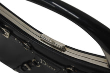 Load image into Gallery viewer, CHRISTIAN DIOR クリスチャンディオール ハンドバッグ ボンテージ ヴィンテージ 11-MA-0063 ブラック シルバー金具 美品 中古 4b001312