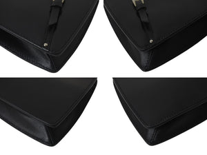 CHRISTIAN DIOR クリスチャンディオール ハンドバッグ ボンテージ ヴィンテージ 11-MA-0063 ブラック シルバー金具 美品 中古 4b001312