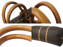 Load image into Gallery viewer, LOUIS VUITTON ルイヴィトン キーポル55 ボストンバッグ M41424 モノグラム PVCコーティングキャンバス ヌメ革 ブラウン 美品 中古 4b001314